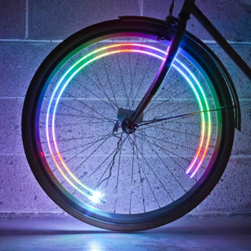 Éclairage LED pour roue de vélo